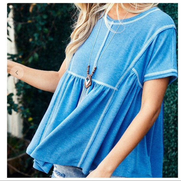 22 Reverse stitch solid top - Picture 3 of 5